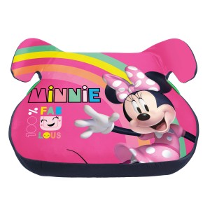 t.b.t. Seggiolino auto con Minnie Mouse per bambini.