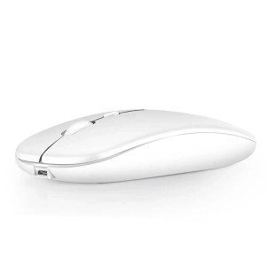 Mouse wireless bianco per applicazioni Domotica.