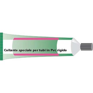 Tubo di adesivo speciale per tubi in PVC per Raccordi a saldare.