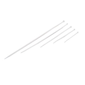 Fascette stringicavo bianche t.b.t. in varie dimensioni.