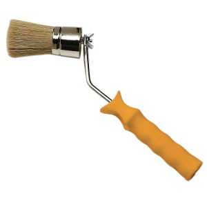 Pennello t.b.t. con manico giallo per pittura.