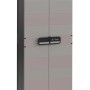 Armadio portautensili t.b.t. in plastica grigio/antracite.