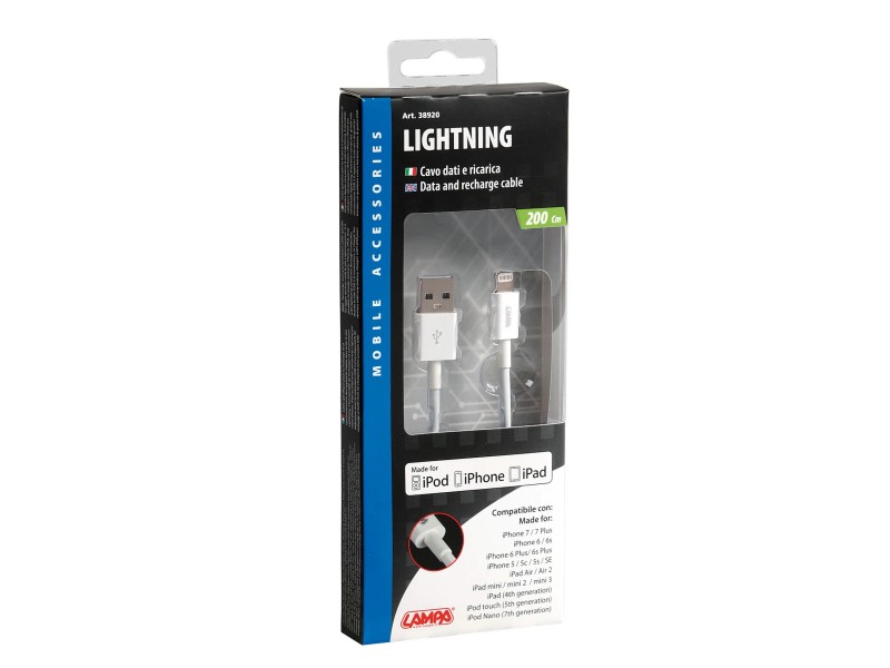 ARRANGO AC79822 KIT CARICATORE VELOCE RAPIDA USB 3.1A DA VIAGGIO CAVO