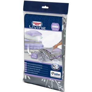 t.b.t. Organizer armadio: Sacchi sottovuoto Jumbo, set da 2 per risparmiare spazio.