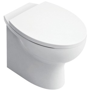 WC sospeso bianco (t.b.t.) della categoria WC filo muro.