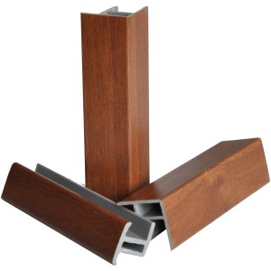 Profili angolari color legno per cucine Top Cucina, marrone.