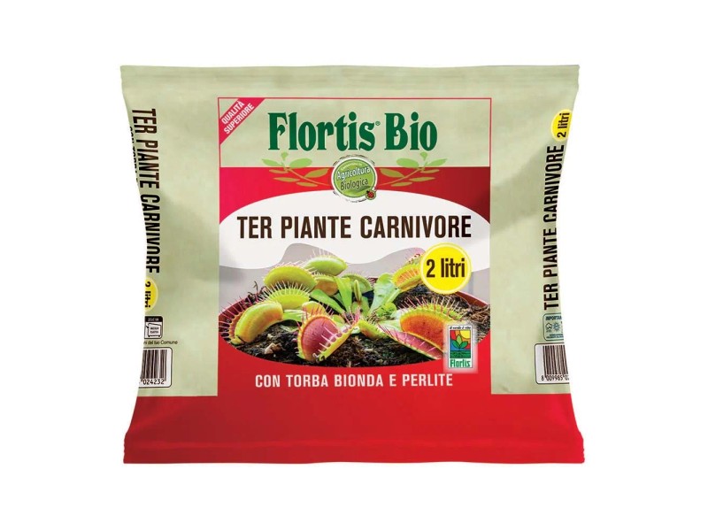 Leader Terriccio per Piante Carnivore 20LT - Miscela di Torba Acida Baltica PH 4,5 di Ottima Qualità e Perlite - per Dionea, Sarracenia ecc