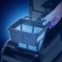 Rimozione del cestello del filtro sul robot pulitore per piscine Zodiac Sweepy SWY3520.