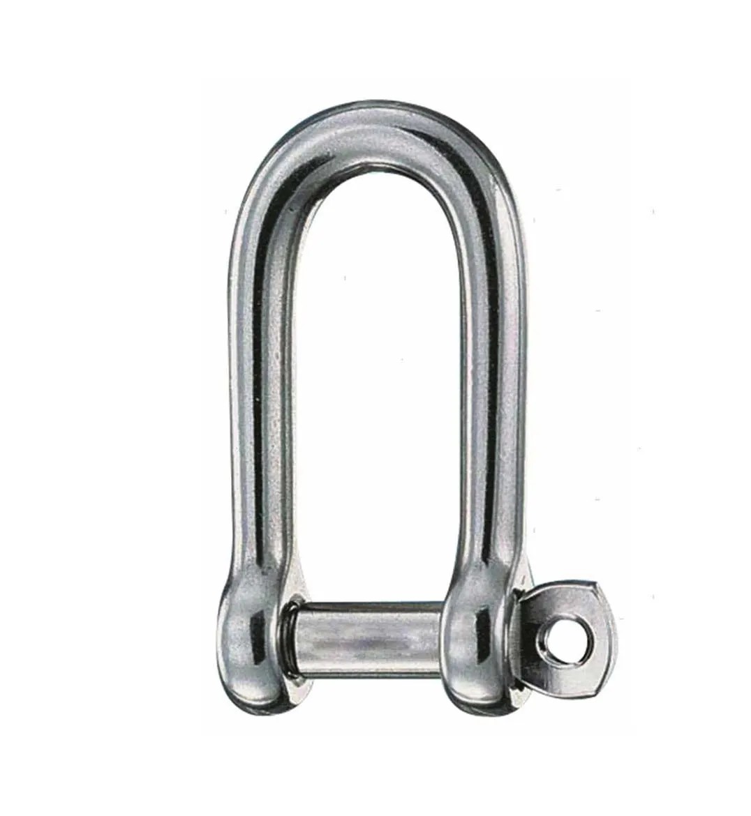 Grillo A D In Acciaio Inox 304, M6 - 10 Pezzi, Per Catene, Cavi, Sollevamento Carichi (Max 485 Libbre)