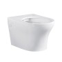 WC sospeso Sara in ceramica bianca lucida