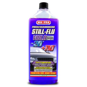 Liquido refrigerante 'Still-Flu Viola' MA-FRA per la cura dell'auto, viola in flacone di plastica.