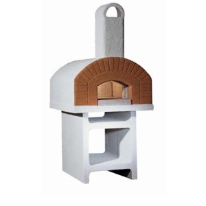 Barbecue in muratura t.b.t. con funzione forno per giardino e terrazzo.