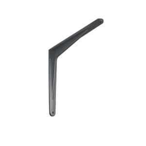 Reggimensola in alluminio 150x200 mm nero opaco
