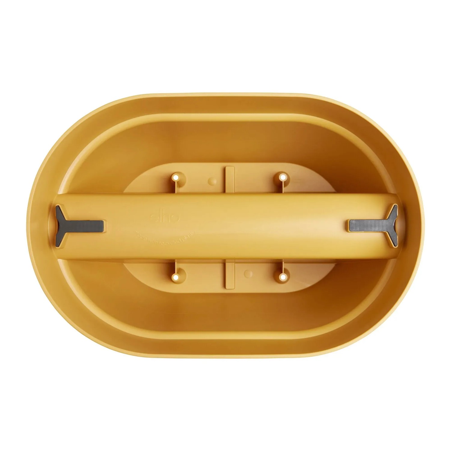 Elho fioriera da balcone Vibia Campana, 39 cm, giallo miele, per ringhiere fino a 6,5 cm.