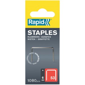 Graffe Rapid a filo fine INOX No. 53 da 6 mm