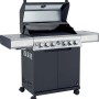 Barbecue a gas Jamestown Knox 4 bruciatori nero e argento 20,5kW_7