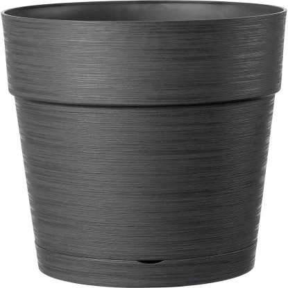 Vaso Save in plastica antracite Ø 29 cm
