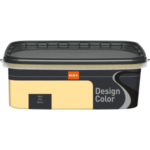 OBI Design Color Bisquit, pittura opaca per interni in secchio da 2,5 l.