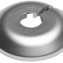 Rosetta per radiatore OBI, 50 mm, cromo opaco, per laminato e parquet, vista dettagliata.