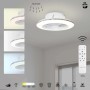 Planofiera LED 70W con ventilatore 30W Alisio Mini 16,5x52,5 cm bianco_8