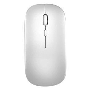 Mouse wireless bianco per applicazioni domotiche.