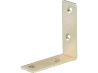 Staffe Angolari In Acciaio Zincato - 12 Pezzi 50x50x10x2 Mm, Per Riparare Mobili, Scaffali E Cassette Postali - Foto 3