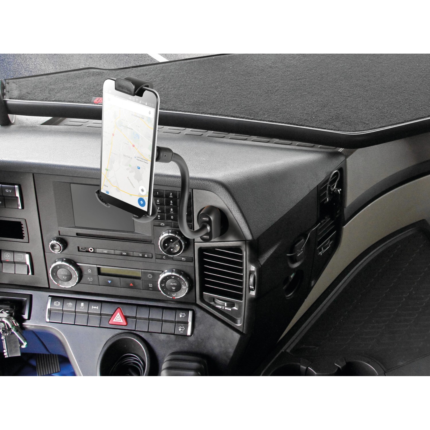 Porta cellulare e tablet Expansion Grip per portalattina auto nero