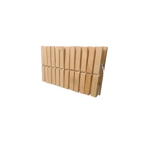 Mollette in legno naturale per lavoretti creativi e altro.