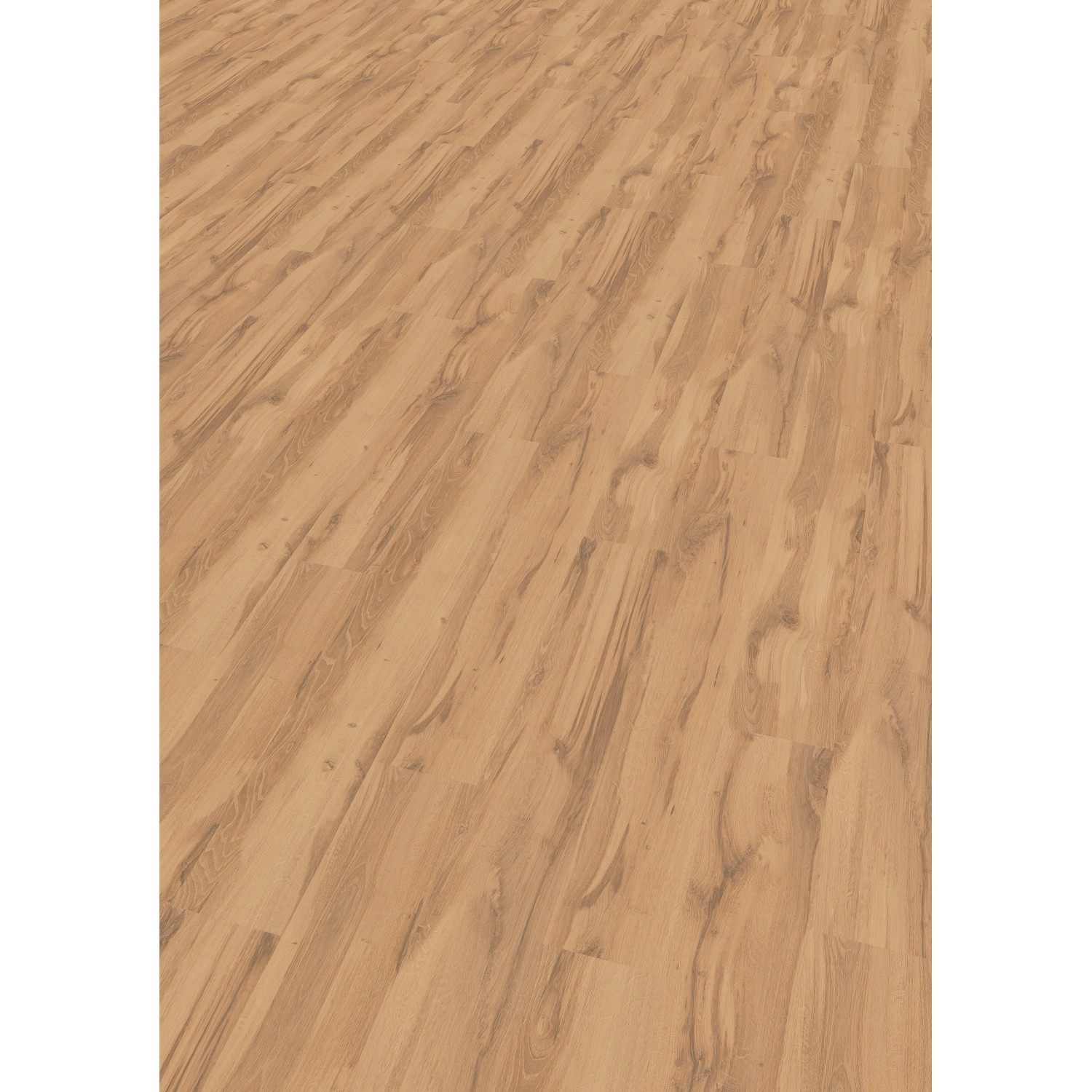Pavimento laminato Excellent Rovere Desert, 8 mm di spessore, con autentica texture del legno.