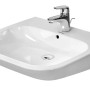 Lavabo bianco t.b.t. con rubinetto, categoria Lavandini.