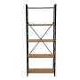 Scaffale in metallo e legno Achille 5 piani 60x28x151 cm_5