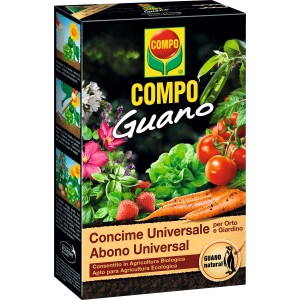 COMPO Guano Concime Universale per orto e giardino, confezione.