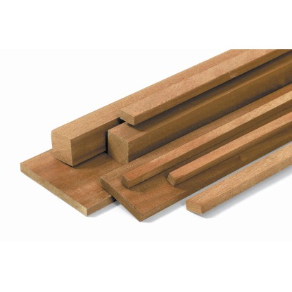 Listello in Okume piallato 10x20x2200 mm