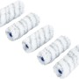 Set di 5 rulli per pittura LUX, grigi, 11 cm, per una verniciatura precisa di piccole aree.