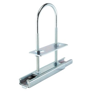 Mensola zincata OBI per radiatori a tubo per il montaggio di ripiani sopra i radiatori.