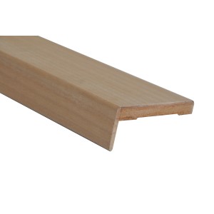 Profilo fermaporta in legno, accessori per porte.