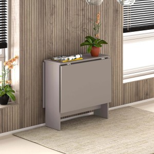 Tavolo pieghevole salvaspazio Artemio mocha 130x76x74 cm