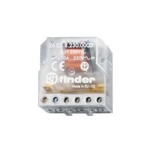 t.b.t. Relè Finder per interruttori e controlli.