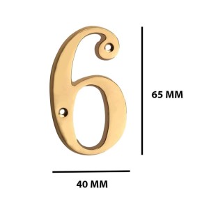 Numero civico acciaio 6 e 9