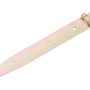 Cerniera a bandella zincata gialla, 400 mm, per porte e cancelli, da avvitare.