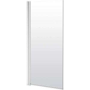 Parete vasca da bagno Foria Idrostile 80x140 cm cromo