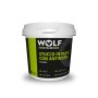 Secchio di stucco pronto all'uso Wolf Filler, bianco, con formula antimuffa.