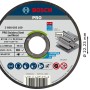 Disco da taglio Bosch Pro 115mm per acciaio inox e metallo, accessorio per smerigliatrice angolare.