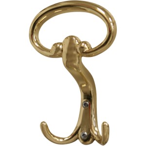 Appendiabiti dorato per armadio, organizer per vestiti.