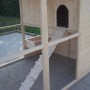 Pollaio in legno con tetto apribile 160x244 cm_4