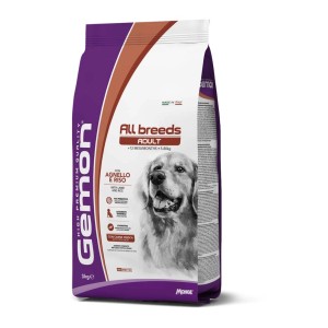 Cibo secco per cani di tutte le taglie, Adult, con agnello e riso in sacco da 3kg.