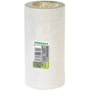 Rotolo Verdemax TNT con colla per erba sintetica, vista dettagliata.