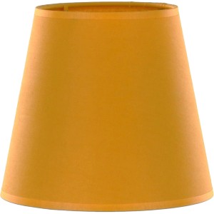 Paralume giallo t.b.t. per illuminazione interna.