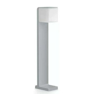 Lampada LED con rilevatore GL 80 S 16x11x63 cm argento