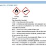 Etichettatura di pericolo: Gas infiammabile e gas sotto pressione secondo il regolamento CLP.